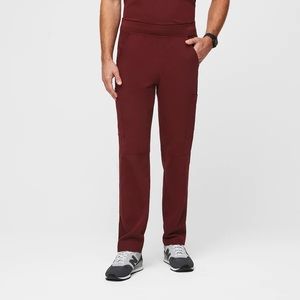 EUC FIGS Burgundy Axum scrub pants
